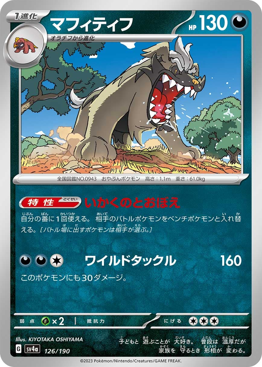 マフィティフ