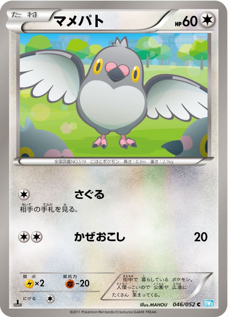 マメパト